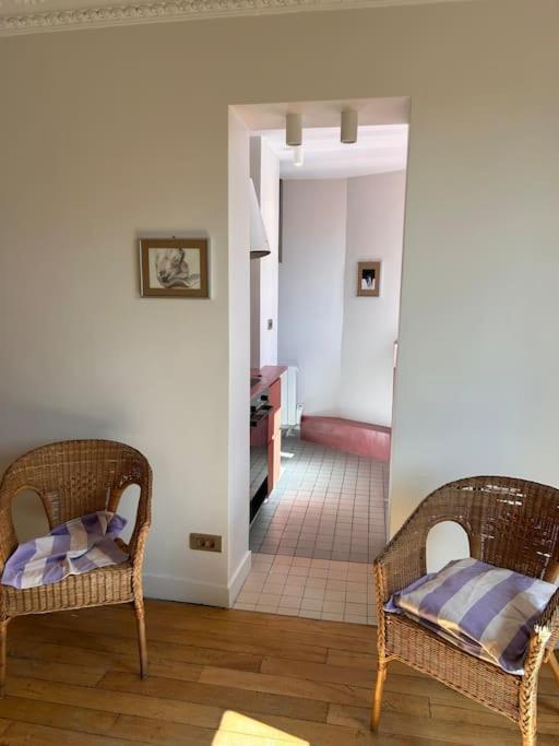 Un Fabuleux Decor Pour Un Chaleureux Appartement パリ エクステリア 写真